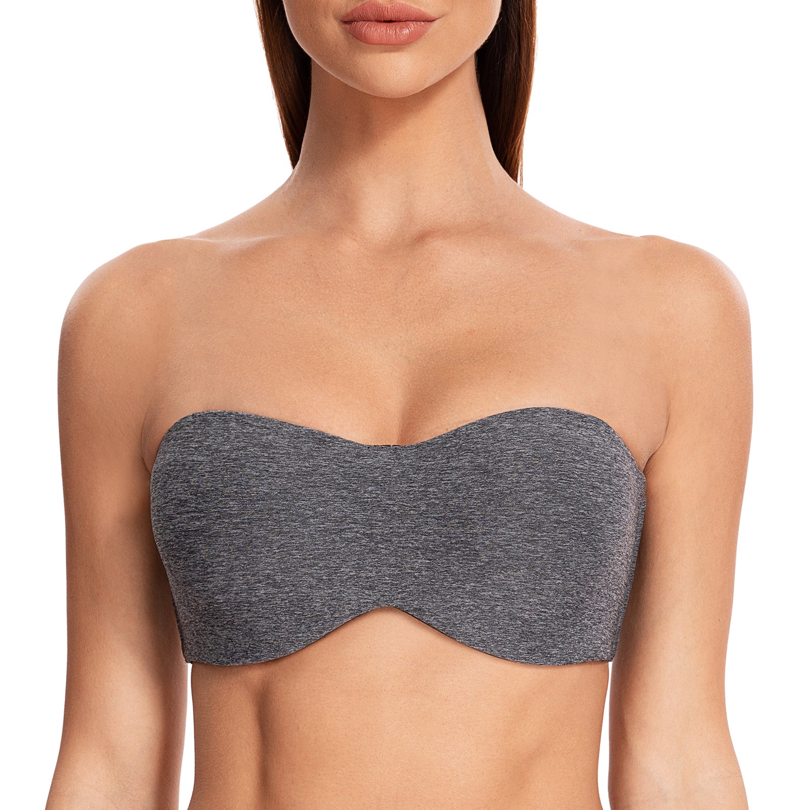 Meleneca Womens Strapless Bras For Large Bust Minimizer Unlined With