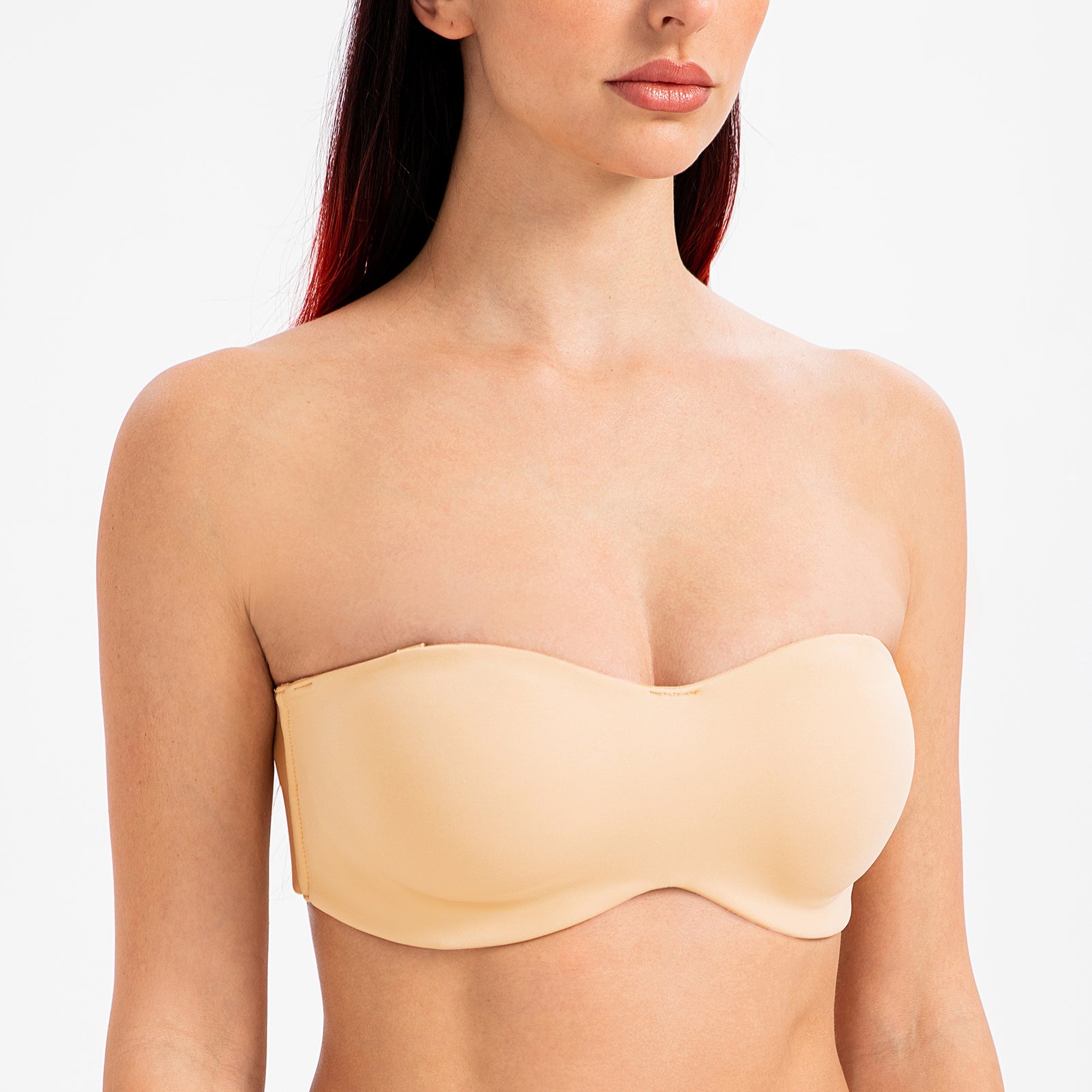 Meleneca Womens Strapless Bra For Large Bust Minimizer Unlined Bandeau