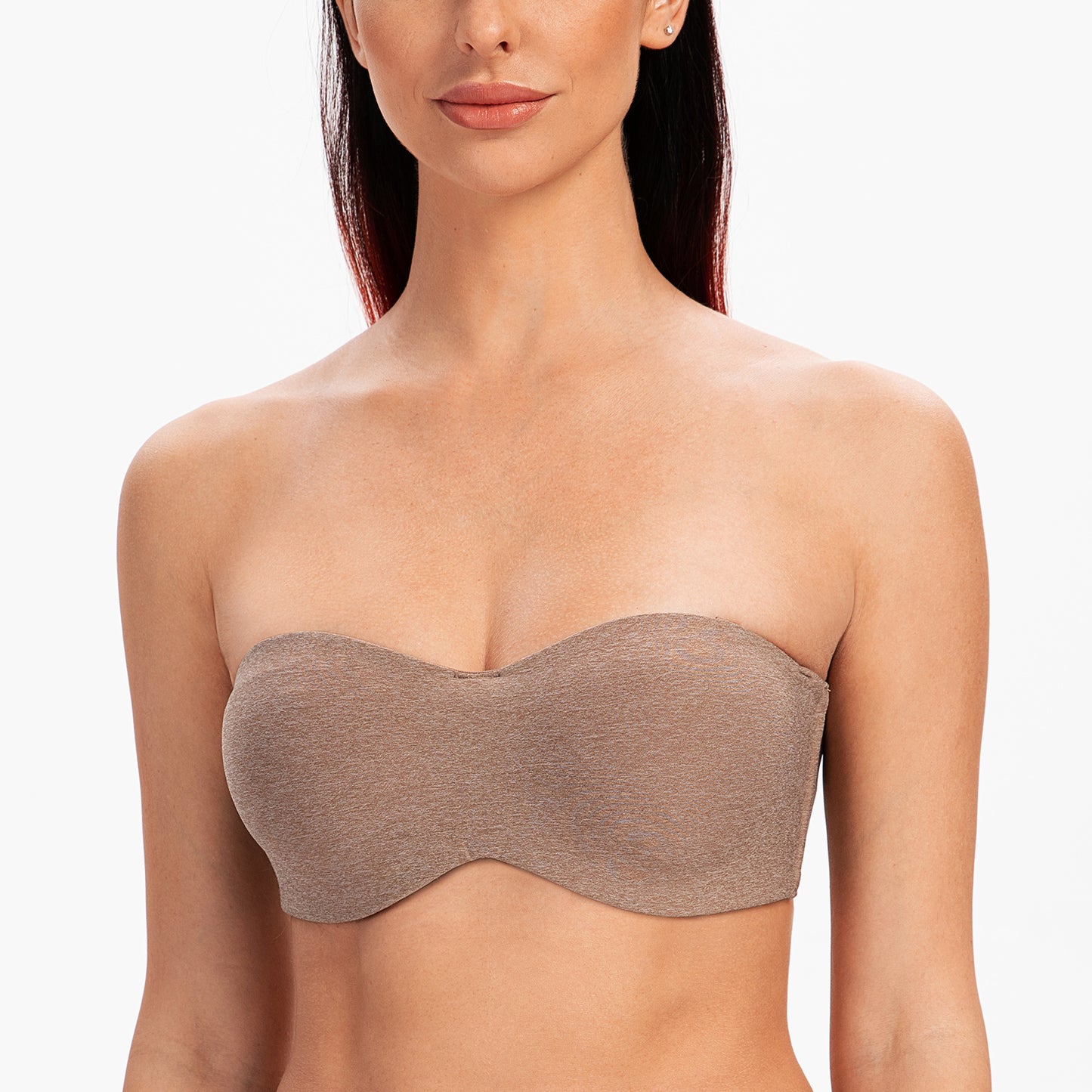 Meleneca Womens Strapless Bras For Large Bust Minimizer Unlined With